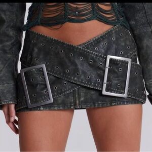 JADED LONDON ASSASSIN MICRO MINI SKIRT